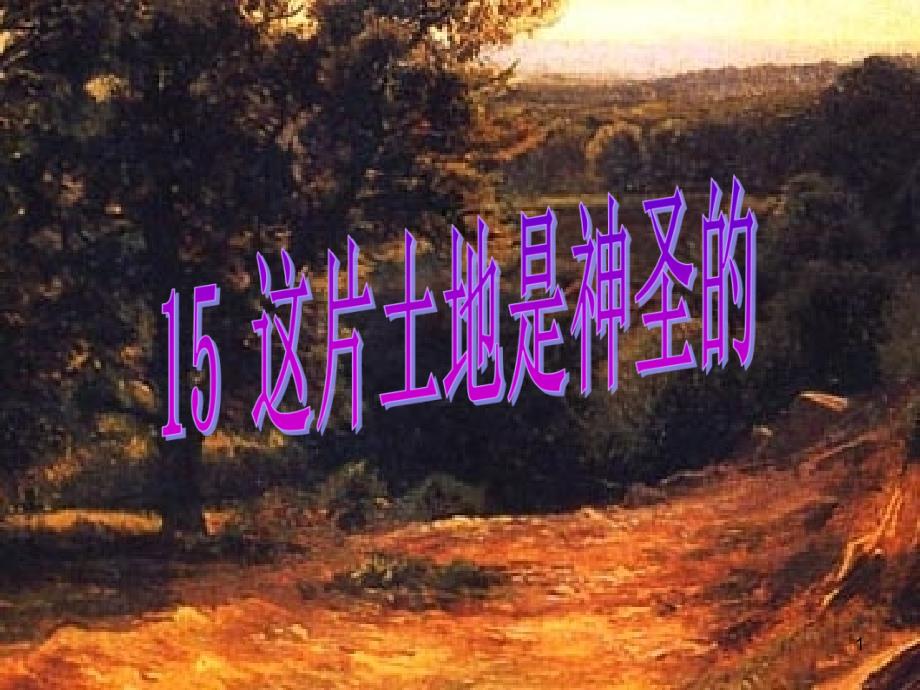 15《这片土地是神圣的》2_第1页