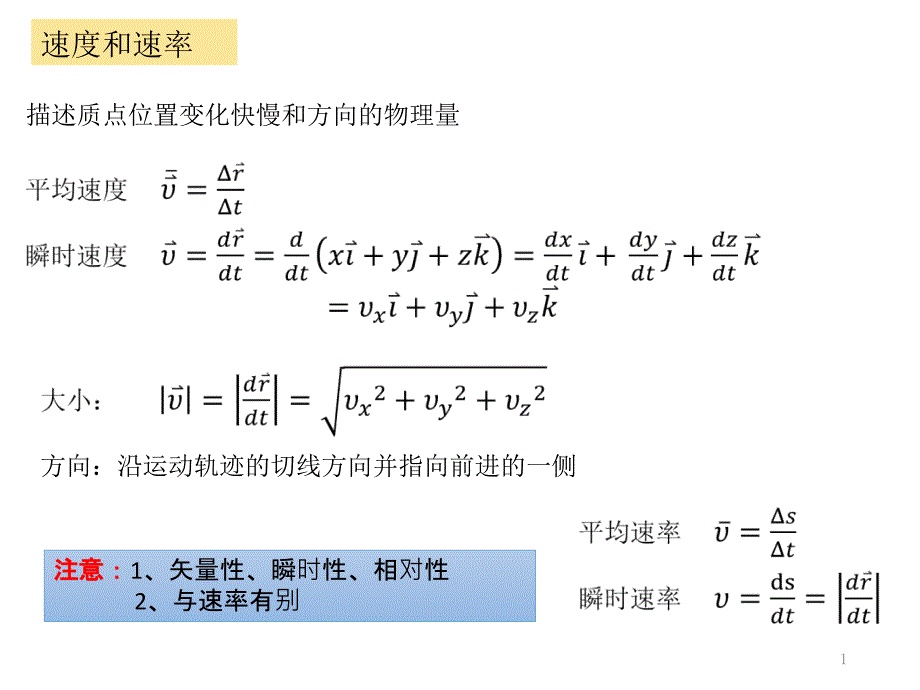 大学物理课件—曲线运动_第1页