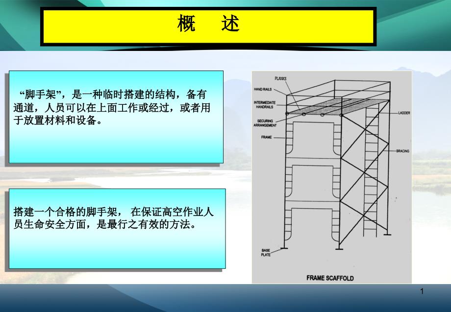 高层建筑脚手架工程_第1页