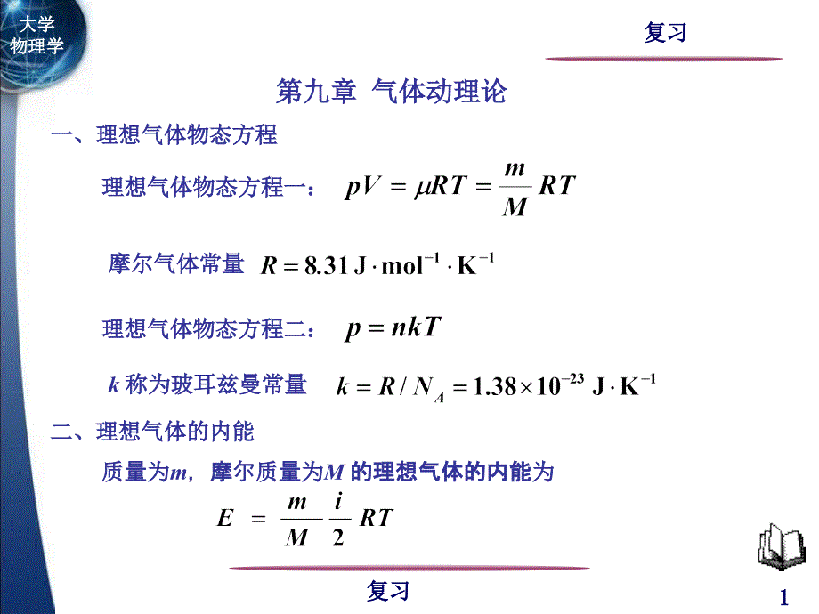 山东建筑大学大学物理下复习资料(内有考试原题)_第1页