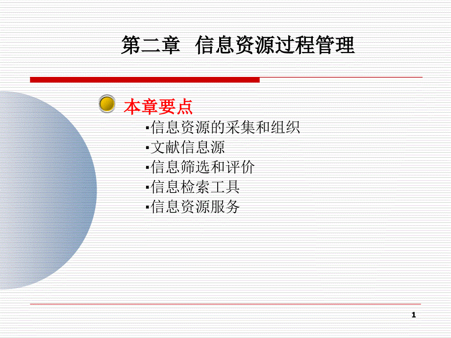 信息资源过程管理_第1页