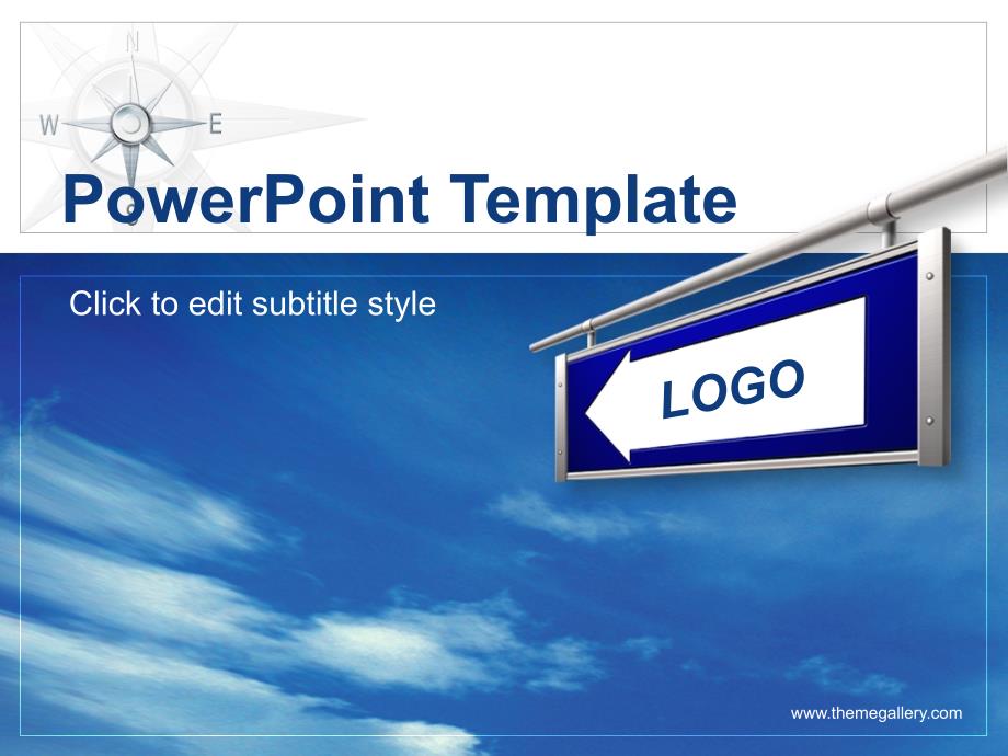 经典PPT模板三：ThemeGallery PowerTemplate3_第1页