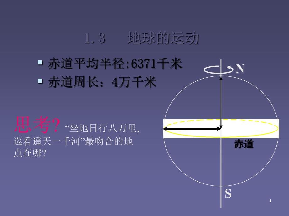 地球的运动课件_第1页