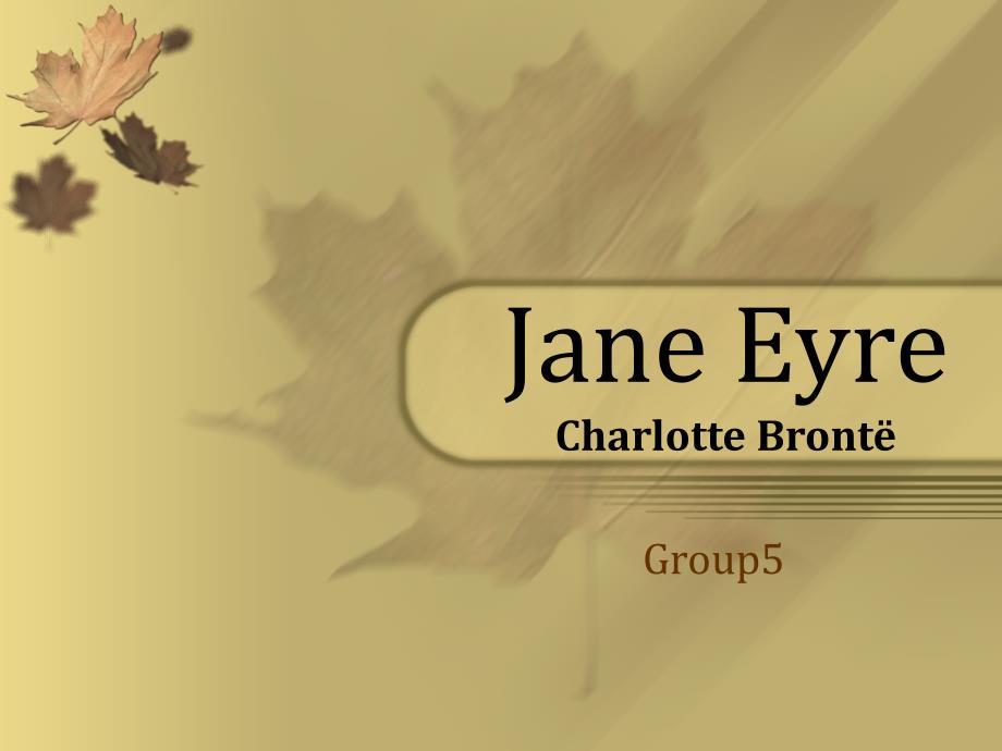 Jane Eyre1_第1页