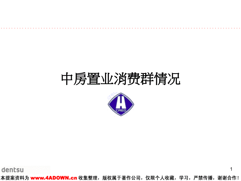 A策划中房置业消费群情况_第1页