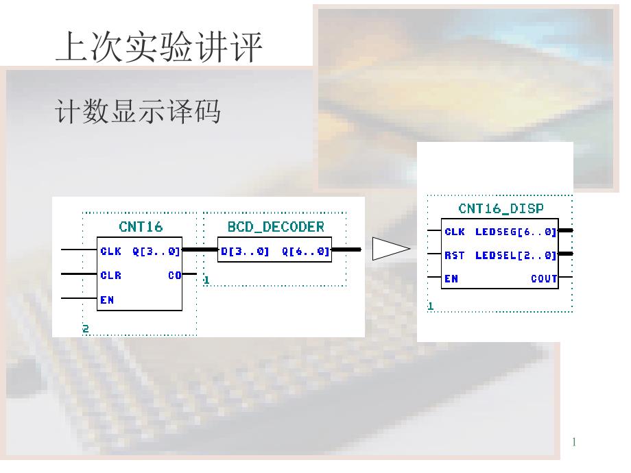 EDA技术项目分频器_第1页