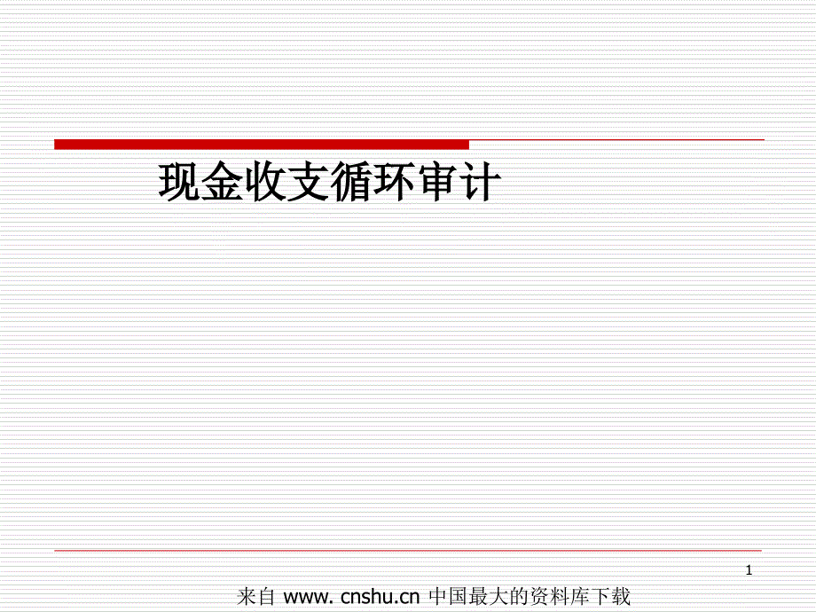 aam_现金收支循环审计(ppt 18)_第1页