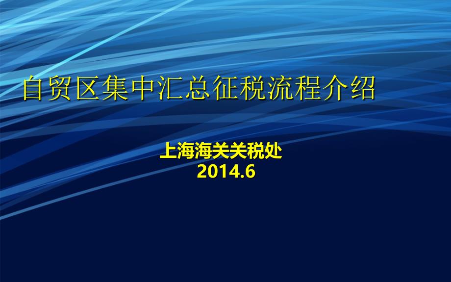 汇总征税(关税 许立元)_第1页