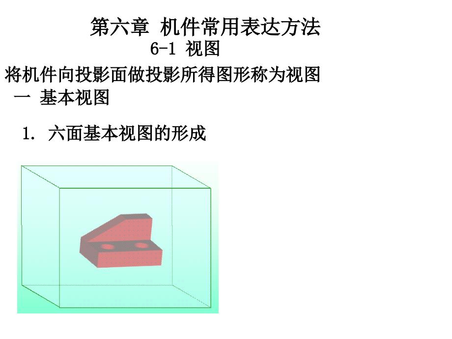 机械制图6_机件常用表达方法课件_第1页