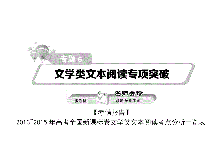 文学类文本阅读专项突破选编课件_第1页