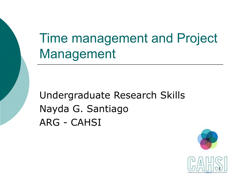 TimemanagementandProjectManagement时间管理_第1页