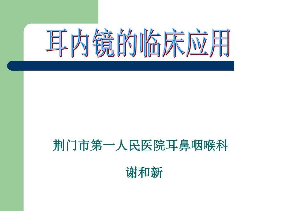 耳内镜临床应用课件_第1页