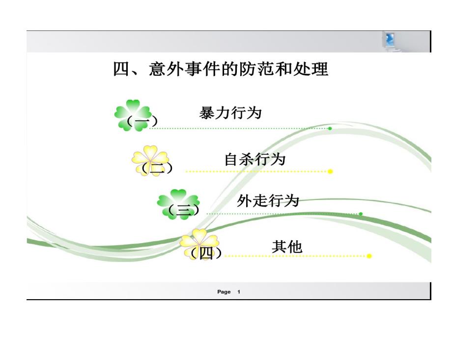 精神科意外事件处理课件_第1页