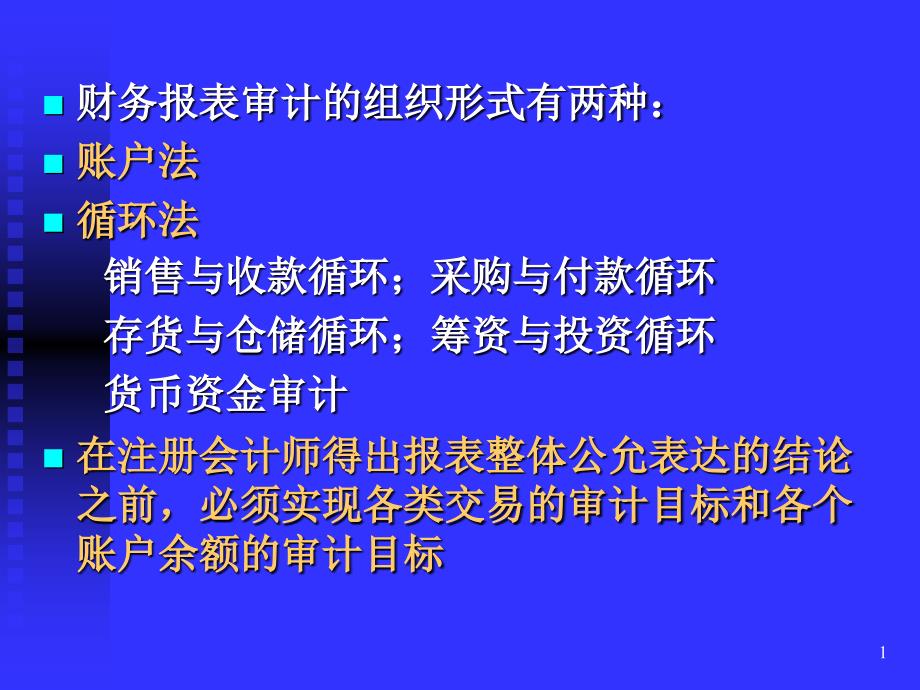 专题一销售与收款循环审计（PPT91页)_第1页