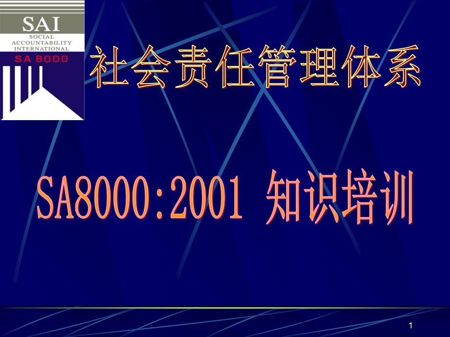 SA8000培训资料_第1页