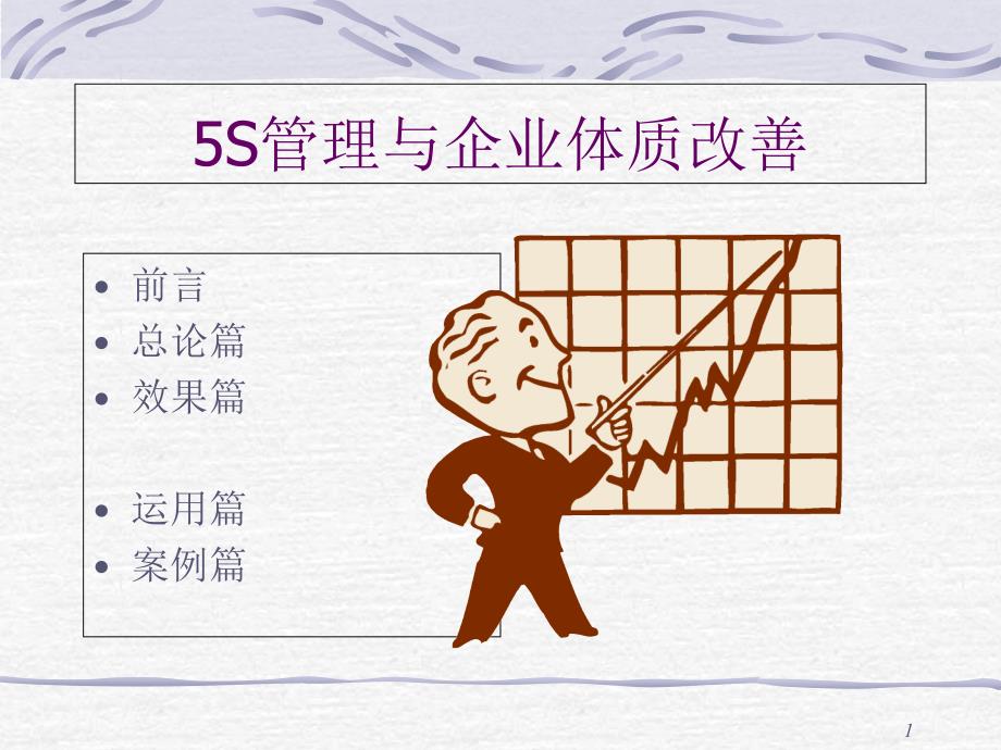 企业实施5S管理与体质改善（PPT56页)_第1页