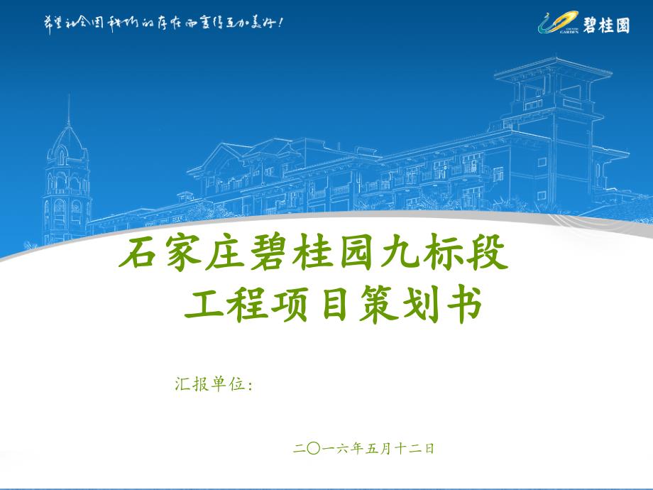 石家庄九标段别墅策划_第1页