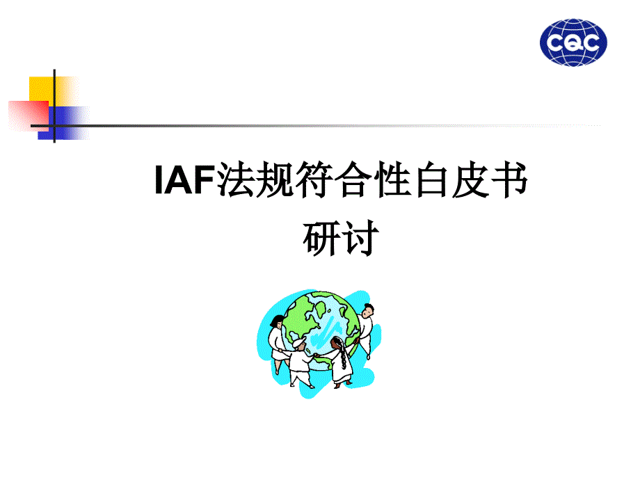 IAF法规符合性白皮书研讨_第1页