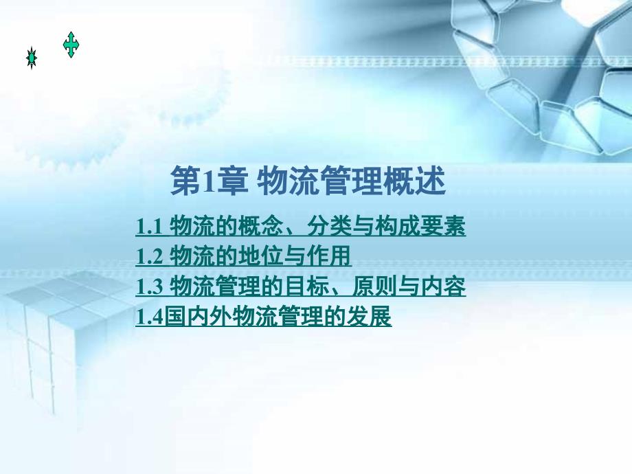 物流管理物流管理概述(ppt 74)_第1页