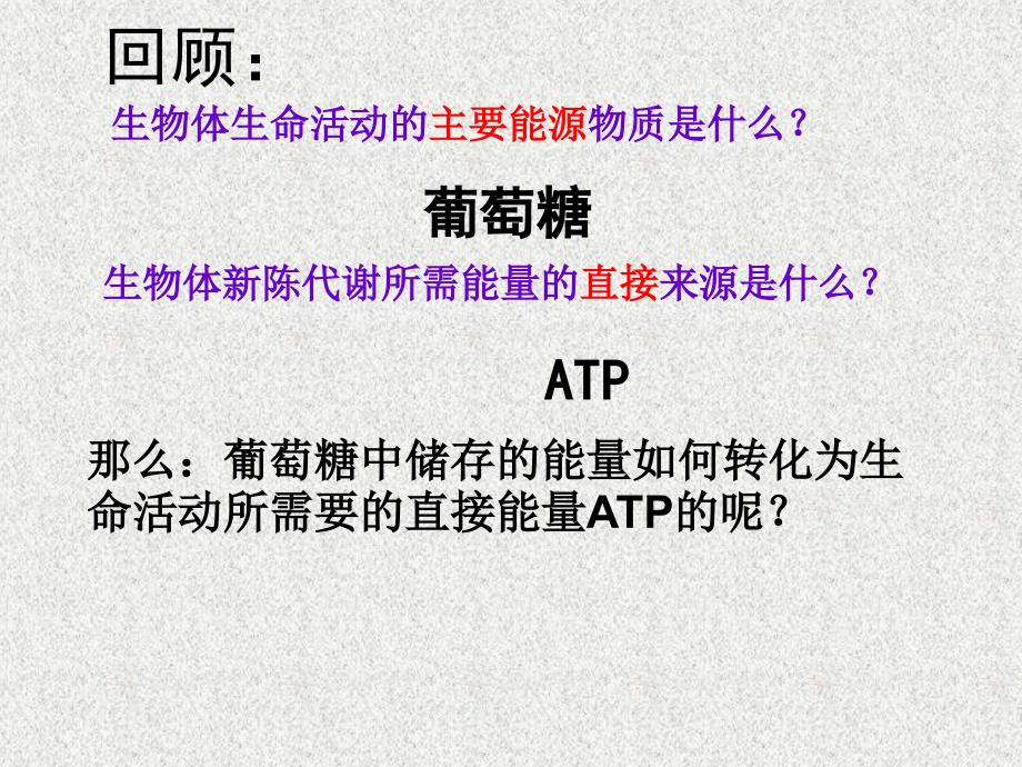 5.3ATP的主要来源──细胞呼吸(用)概述_第1页