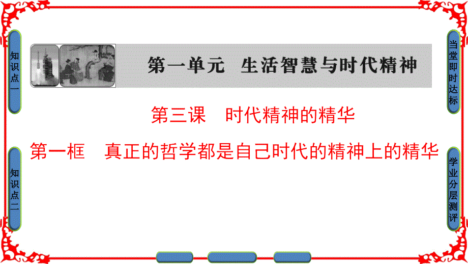 16-17学年高中政治人教版必修四(ppt课件)第一单元生活智慧及时代精神第3课第1框_第1页