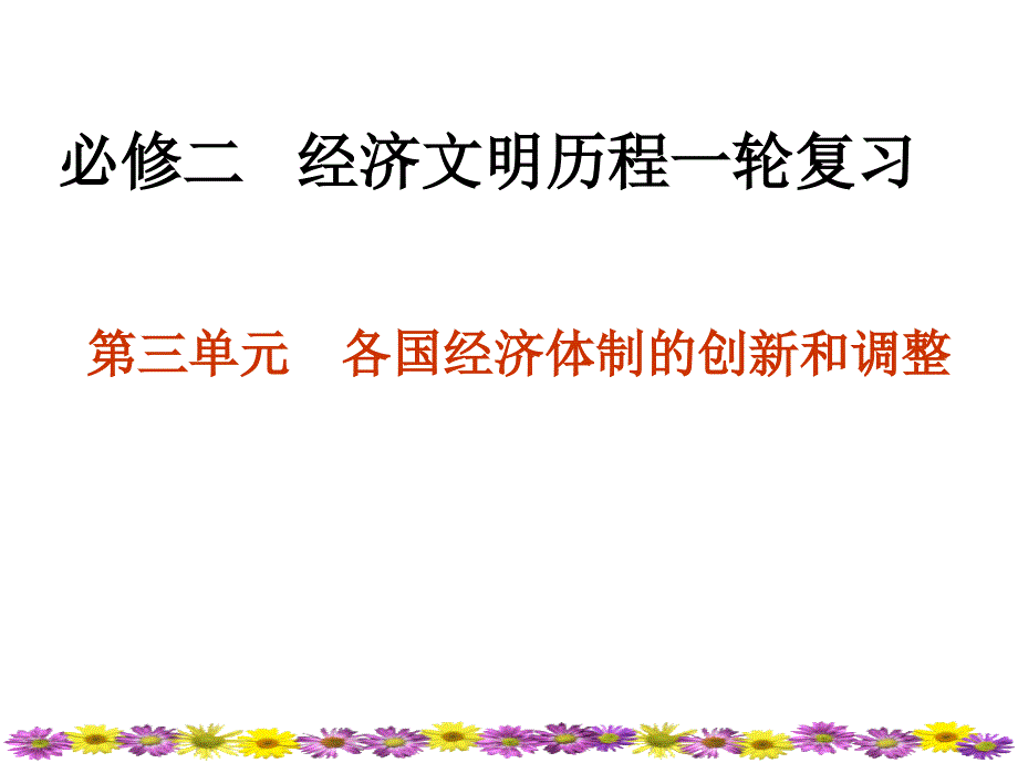 高中历史必修二第三单元知识点总结_第1页