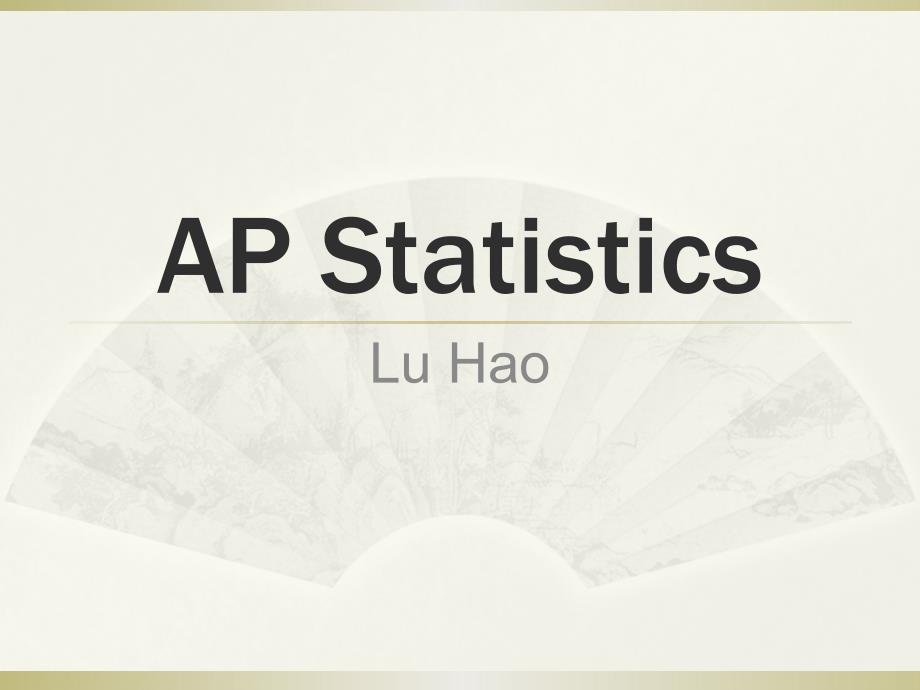 ap statistics 样本分类_第1页