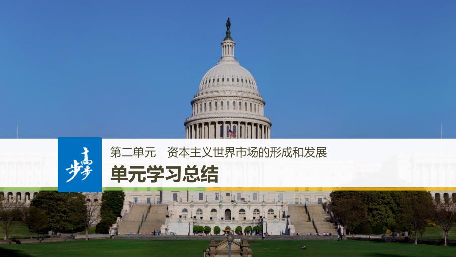 高中历史必修二人教ppt课件第二单元资本主义世界市场的形成和发展单元学习总结_第1页