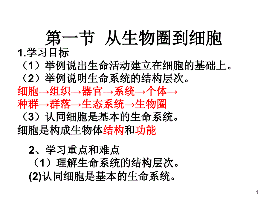 从生物圈到细胞_第1页