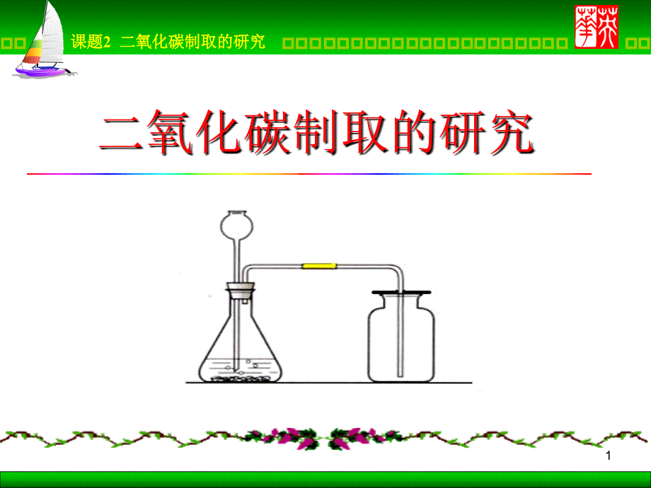 二氧化碳制取的研究_第1页