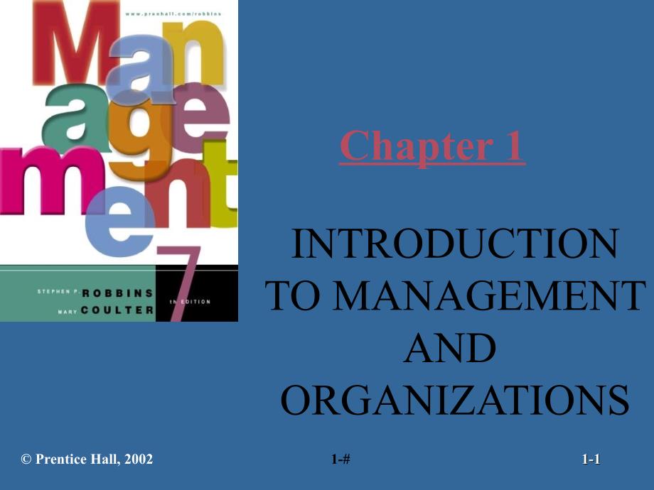 INTRODUCTIONTOMANAGEMENTANDORGANIZATIONS_第1页