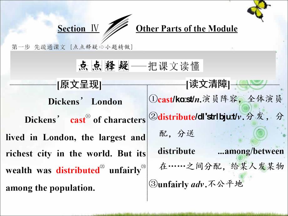 高中英语外研版选修七ppt课件：Module+3+Section+Ⅳ+Other+Parts+of+the+Module_第1页