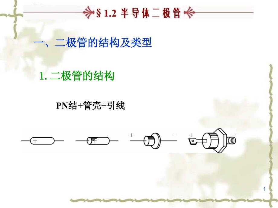 二极管特性及结构_第1页