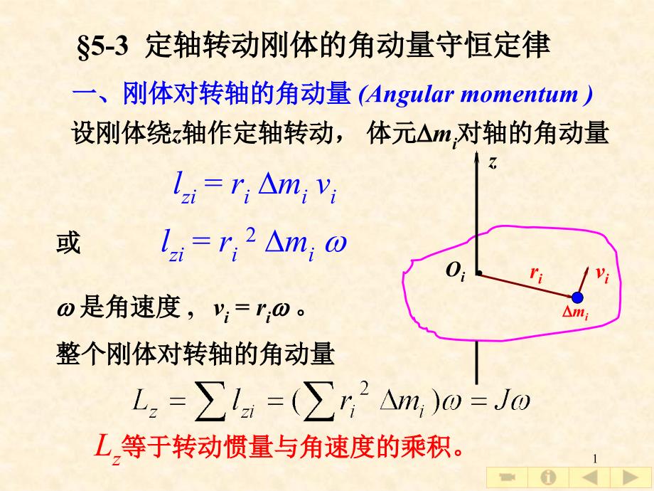 5-3-4刚体的角动量1_第1页