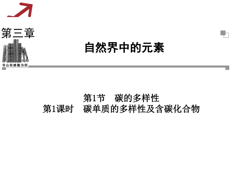 《碳单质的多样性及含碳化合物》课件_第1页