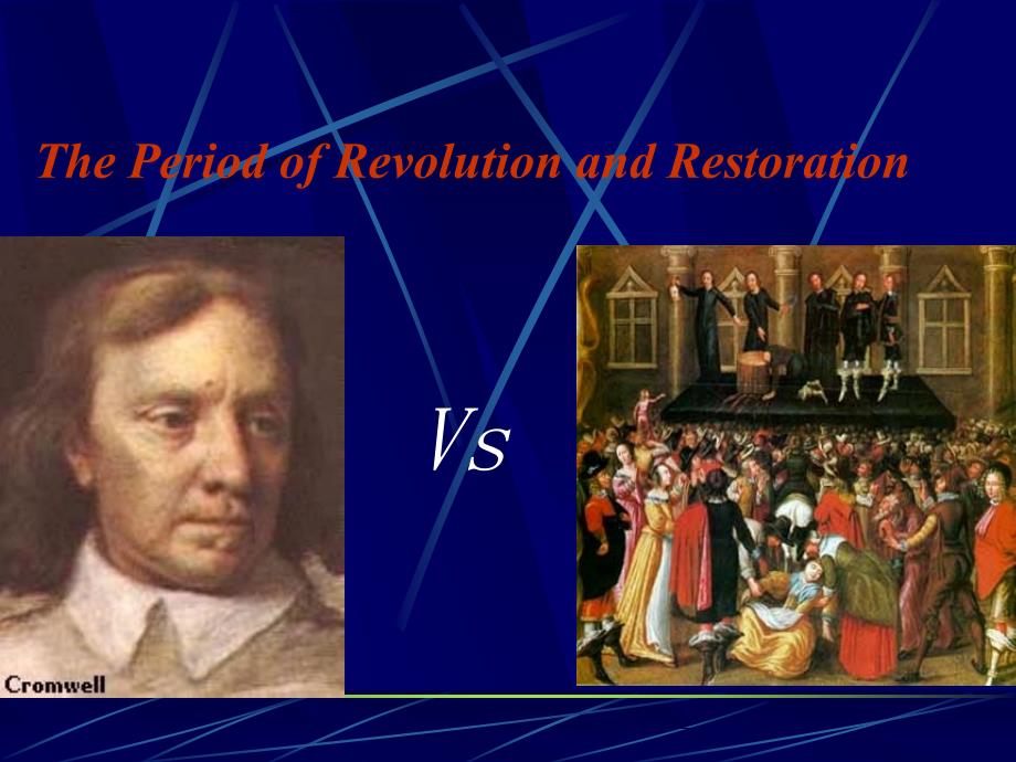 period of Revolution and restoration_第1页