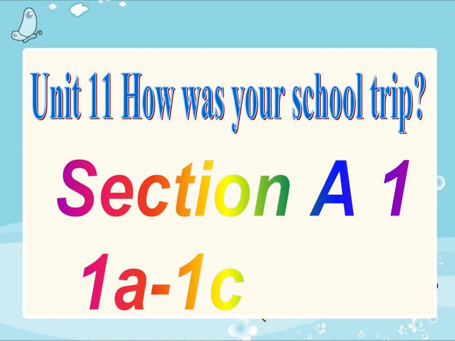 Section A 1_第1页