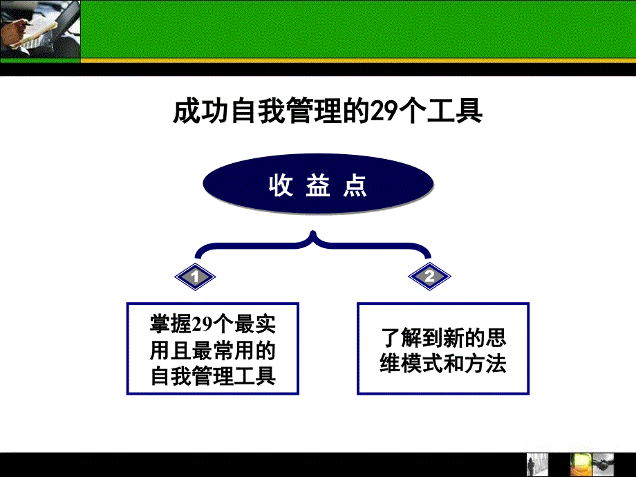 成功自我管理的29个工具_第1页