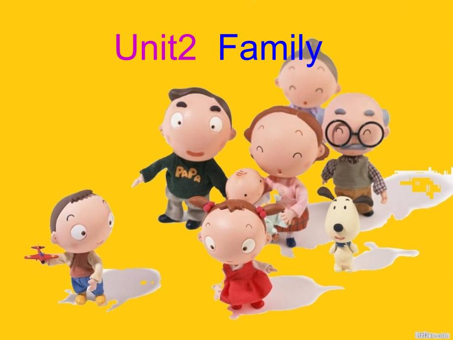 中职英语基础模块Unit2__Family上_第1页