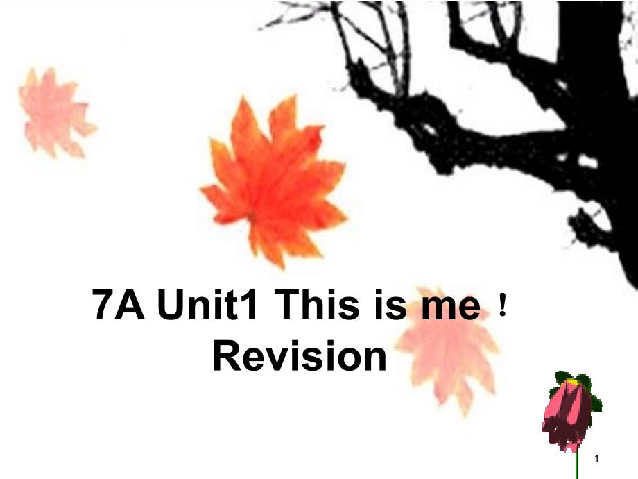 7AUnit1Thisisme﹗(Revision)课件_第1页