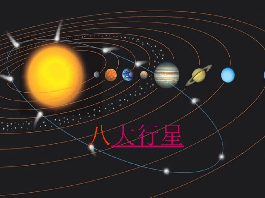 八大行星的PPT_第1页