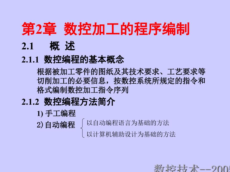 数控加工的程序编制概述_第1页