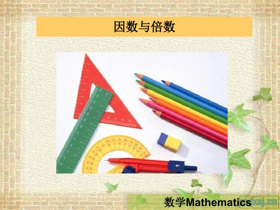 小学数学五年级因数与倍数_第1页