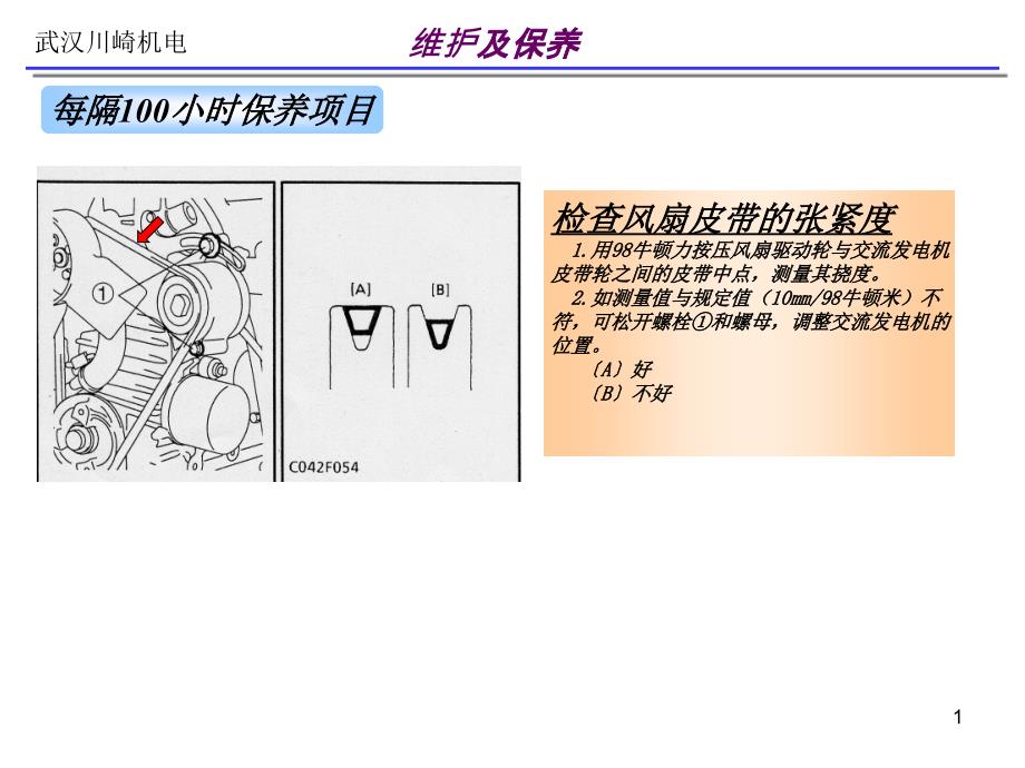 小型柴油发电机使用小时后的保养_第1页