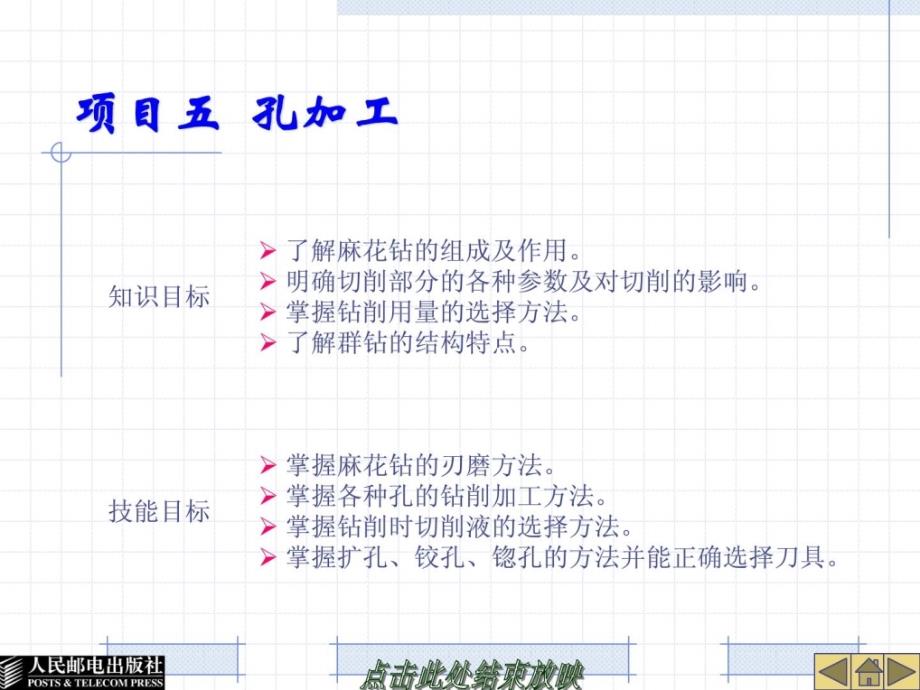 钳工基础项目五 孔加工课件_第1页