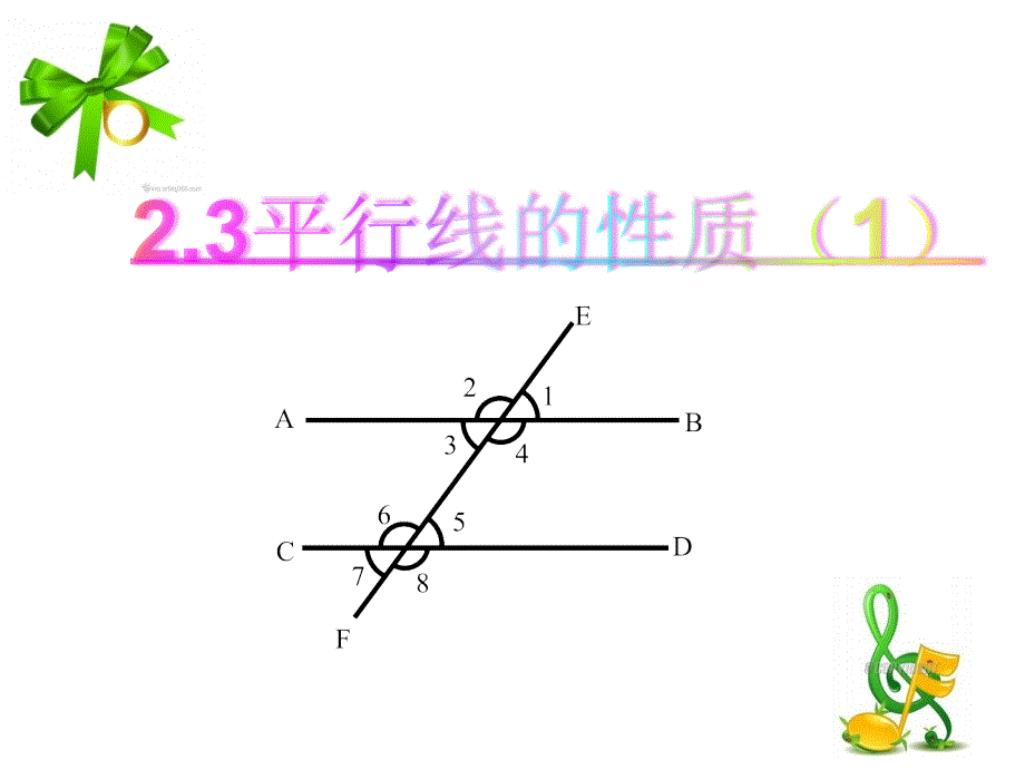 平行线的性质ppt_第1页