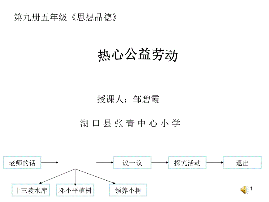 小学思品热爱公益劳动_第1页