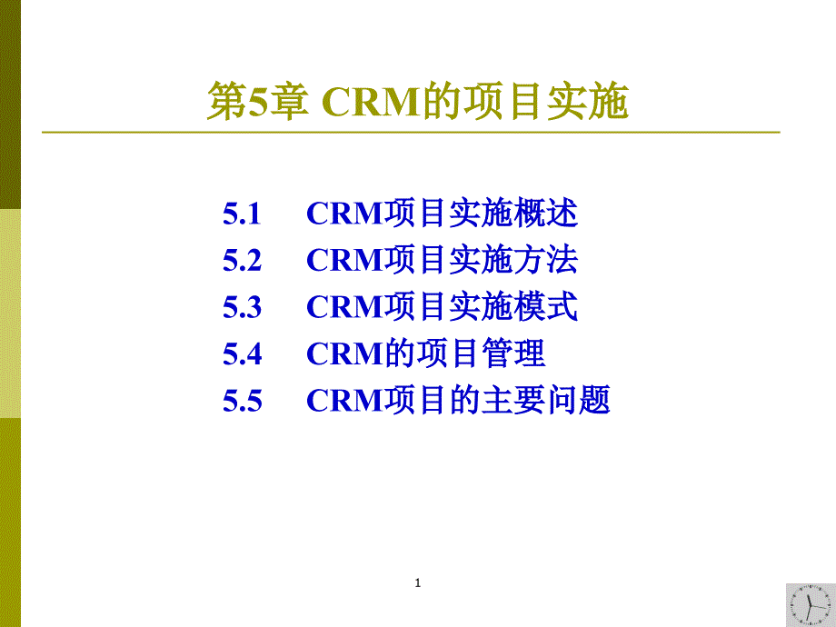 CRM项目实施概述_第1页