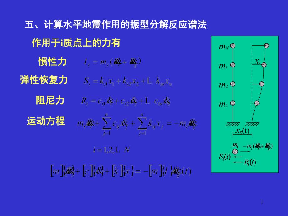 抗震设计有关计算例题_第1页