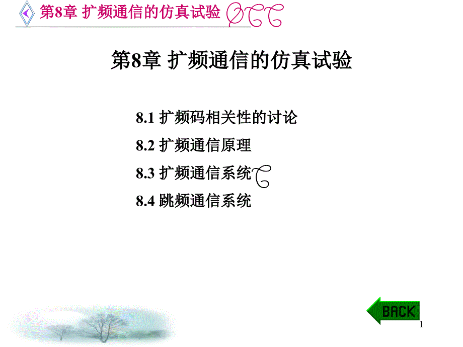 扩频通信的仿真试验讲解_第1页